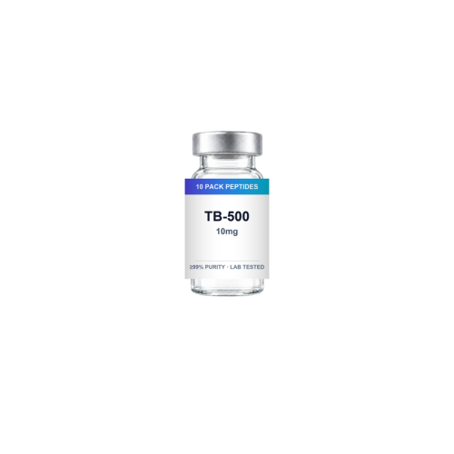 TB-500 10mg — 10-Pack — labelled research vial